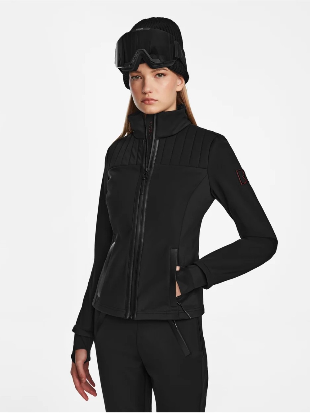 RUDSAK Black Lightweight Softshell Jacket with Zip Pockets